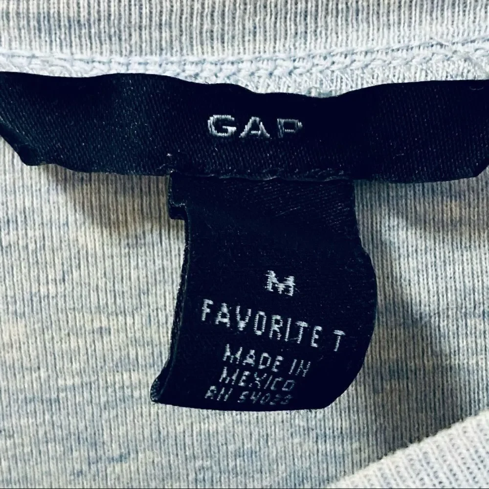 Gap blue cotton long sleeve tee Favorite t shirt M